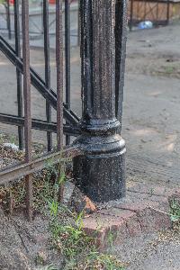 Toruń - cmentarz św. Jerzego - ogrodzenie