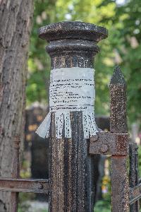 Toruń - cmentarz św. Jerzego - ogrodzenie