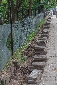 Toruń - cmentarz św. Jerzego - ogrodzenie