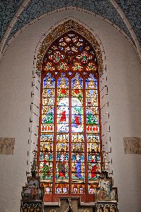 Chełmno - kościół pofranciszkański - witraż