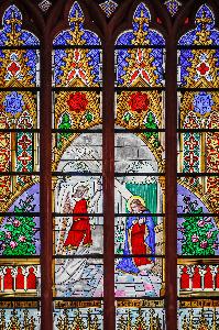 Chełmno - kościół pofranciszkański - witraż