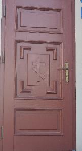 Toruń - cerkiew - drzwi