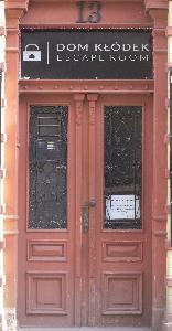 Toruń - Wielkie Garbary 13  - drzwi