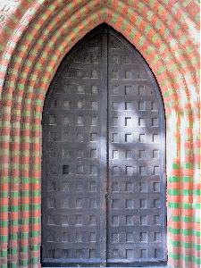 Toruń -  kościół św. Jakuba - drzwi