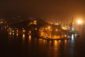 Valletta nocą