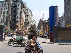 Szanghaj - boom budowlany 