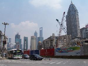 Szanghaj - budowa nowej linii metra