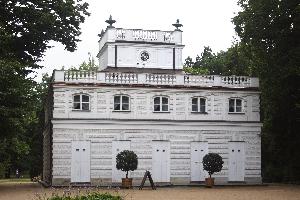 Warszawa - Łazienki Królewskie - Biały Domek
