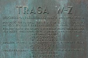 Trasa W-Z w Warszawie