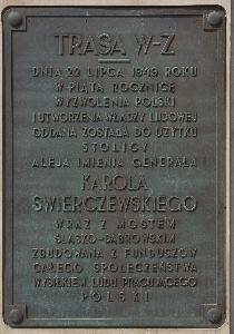 Trasa W-Z w Warszawie