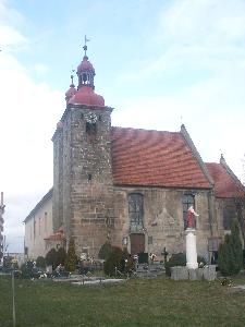 Wierzbna - kościół Wniebowzięcia NMP