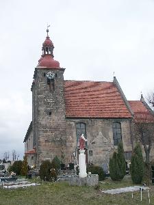 Wierzbna - kościół Wniebowzięcia NMP
