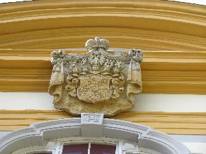Wałbrzych - Zamek Książ - herb Hochbergów
