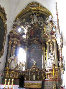 Trzebnica - Ołtarz główny z kościoła św. Bartłomieja