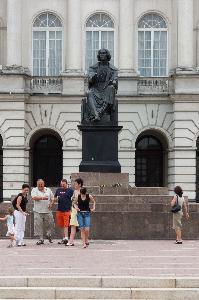 Warszawa - pomnik Mikołaja Kopernika
