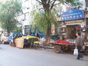 Chiny - sprzedaż na ulicy