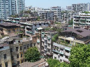 Chiny - dzielnica mieszkaniowa