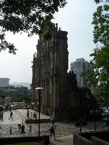 Makao (Chiny) - katedra św. Pawła