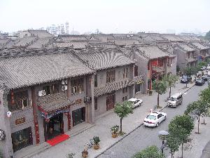 Xian (Chiny) - osiedle tradycyjnych domów