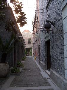 Suzhou (Chiny) -boczna  uliczka