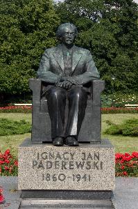 Warszawa - Pomnik Ignacego Jana Paderewskiego