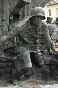Warszawa - Pomnik Powstania Warszawskiego 