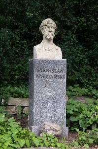 Warszawa - Popiersie Stanisława Wyspiańskiego