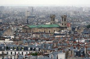 Paryż - widok z Montmartre