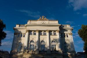 Warszawa - dawny budynek biblioteki UW