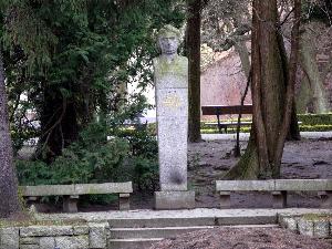 Gdańsk - Park Oliwski - pomnik Adama Mickiewicza