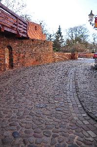 Toruń - Ulica Pod Krzywą Wieżą