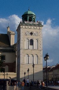 Warszawa - dzwonnica kościoła