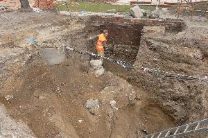 Toruń - wykopaliska archeologiczne