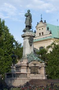 Warszawa - pomnik Adama Mickiewicza