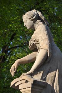 Warszawa - Ogród Saski - Personifikacja Arytmetyki