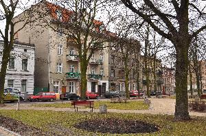 Ulica Parkowa - kamienice