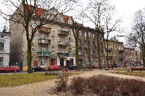 Ulica Parkowa - kamienice