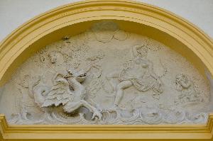 Warszawa - Pałac w Wilanowie - Perseusz i Andromeda