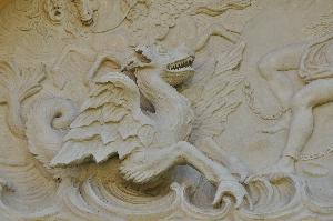 Warszawa - Pałac w Wilanowie - Perseusz i Andromeda