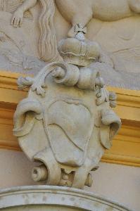 Warszawa - Pałac w Wilanowie - herb Lubomirskich