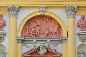 Warszawa - Pałac w Wilanowie - Triumf Jana III Sobieskiego