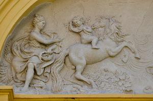 Warszawa - Pałac w Wilanowie - Neptun i Cerera