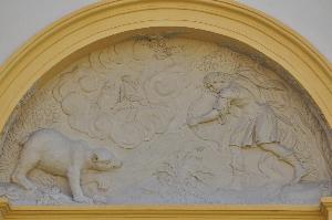 Warszawa - Pałac w Wilanowie - Arcas i Kallisto
