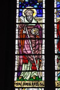 Chełmno - kościół - witraż - Św.Jakub