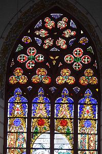 Chełmno - kościół - witraż