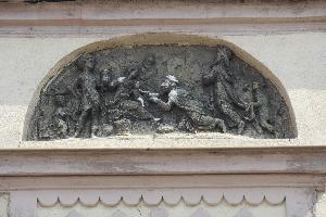 Kamienica Cywińskich - detal fasady
