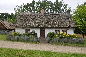 Skansen w Kłóbce - chałupa