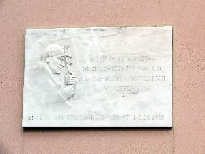 Gdańsk - tablica pamiątkowa