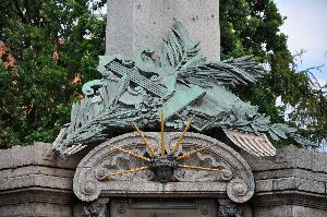 Warszawa - pomnik Adama Mickiewicza