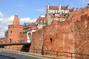 Warszawa - mury miejskie